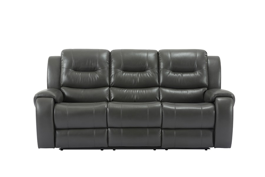 RC-2430 Faux Air Leather Power Rejling Three Seater Sofa